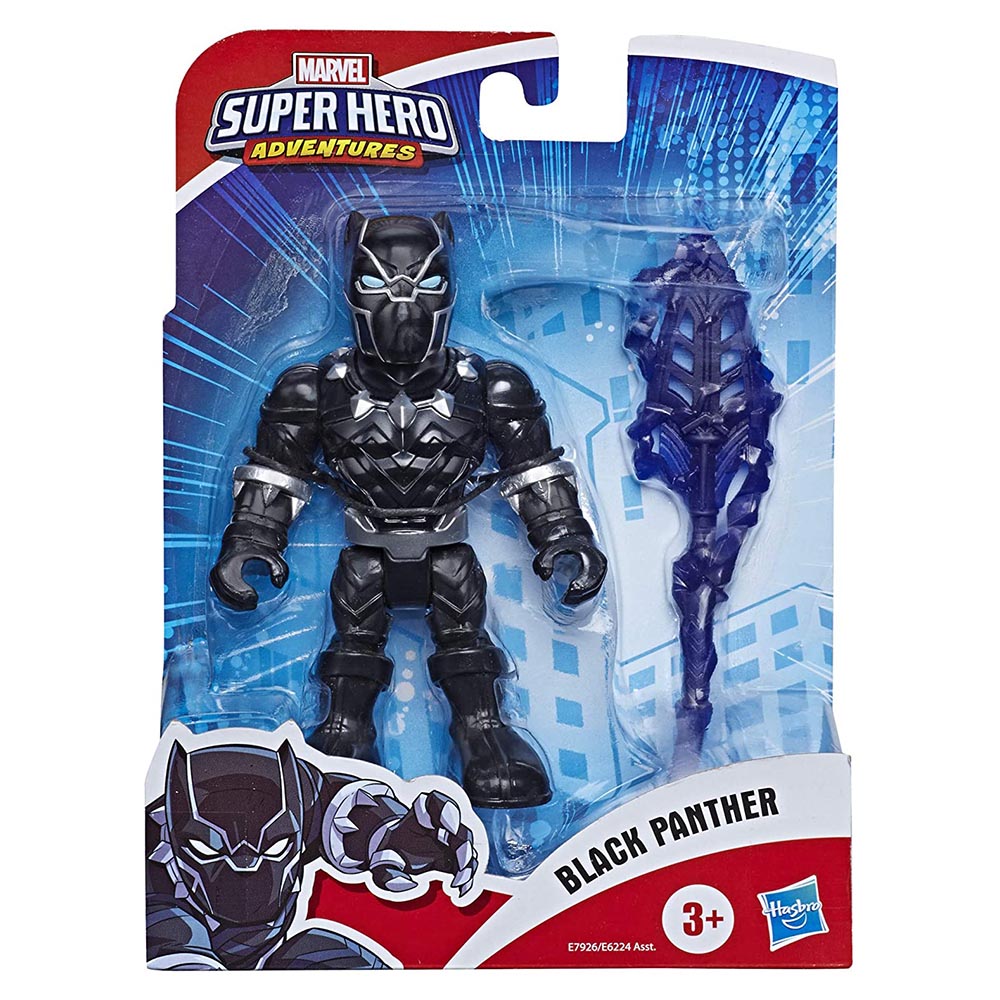 Đồ chơi mô hình Playskool Heroes Marvel Super Hero 12cm - Black Panther