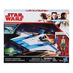 Đồ chơi mô hình Star War Force Link 2.0 - A-Wing Fighter và Resistance Pilot Tallie