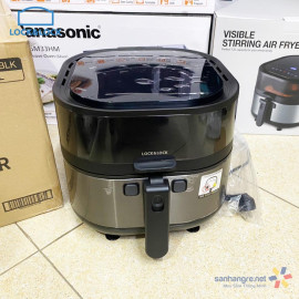 Nồi chiên không dầu Lock&Lock Visible Stirring Air Fryer 7.2 lít EJF596BLK