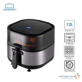 Nồi chiên không dầu Lock&Lock Visible Stirring Air Fryer 7.2 lít EJF596BLK