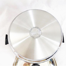 Nồi luộc gà 3 đáy Inox 304 Fivestar Plus 30cm quai nhựa nắp inox bảo hành 12 tháng