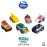 Bộ 6 mô hình Xe chó cứu hộ Paw Patrol True Metal tỷ lệ 1:55 đủ nhân vật (No box)