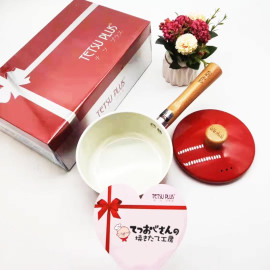 Quánh sứ cao cấp Tetsu Plus Nhật Bản 16cm dùng bếp từ - Hàng Nhật nội địa
