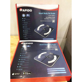 Cân sức khỏe điện tử thông minh Rapido RSB02-S có Bluetooth, bảo hành 12 tháng