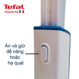 Quạt lửng Tefal VF3660-71 công suất 55W kèm điều khiển từ xa bảo hành 24 tháng