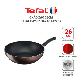 Chảo sâu lòng chống dính đáy từ 26cm Tefal Day By Day G1437705