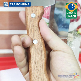 Dao bằm cán gỗ Tramontina Dynamic 15cm 29808/051 - Xuất xứ Brazil