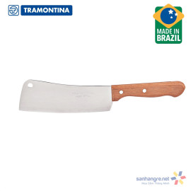 Dao bằm cán gỗ Tramontina Dynamic 15cm 29808/051 - Xuất xứ Brazil