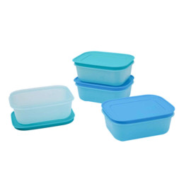 Bộ 4 hộp trữ đông Tupperware Freezermate Gen II 450ml xuất xứ Mỹ
