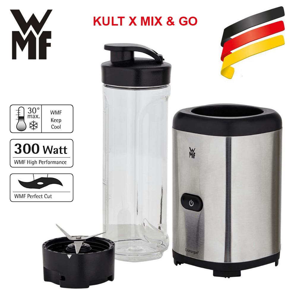 Máy xay sinh tố WMF Kult X Mix&Go công suất 300W - Thương hiệu Đức