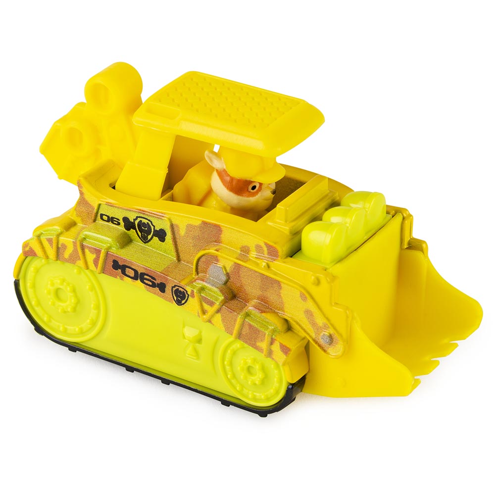 Đồ chơi Xe công trình chó cứu hộ Paw Patrol True Metal tỷ lệ 1:55 - Rubble Jungle (No Box)