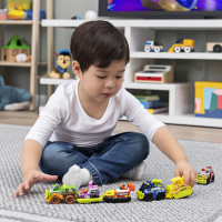 Đồ chơi Xe công trình chó cứu hộ Paw Patrol True Metal tỷ lệ 1:55 - Rubble Jungle (No Box)