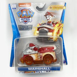 Đồ chơi mô hình Xe chó cứu hộ Paw Patrol True Metal Spark tỷ lệ 1:55 - Marshall nhanh nhẹn