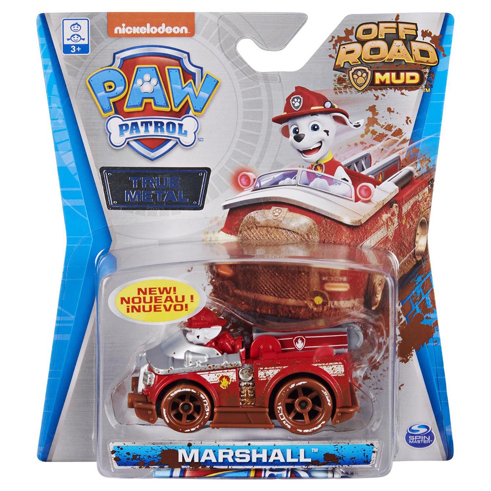 Đồ chơi mô hình Xe chó cứu hộ Paw Patrol True Metal Off Road tỷ lệ 1:55 - Marshall số 3