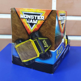 Đồ chơi Chiến xe rung chuyển Trái Đất Monster Jam Click&Flip ấn bật và nhào lộn tỷ lệ 1:43 - Earth Shaker