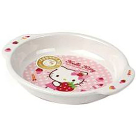 Bộ đồ ăn 6 món cho bé Lock&Lock Hello Kitty LKT461S6 Hàn Quốc