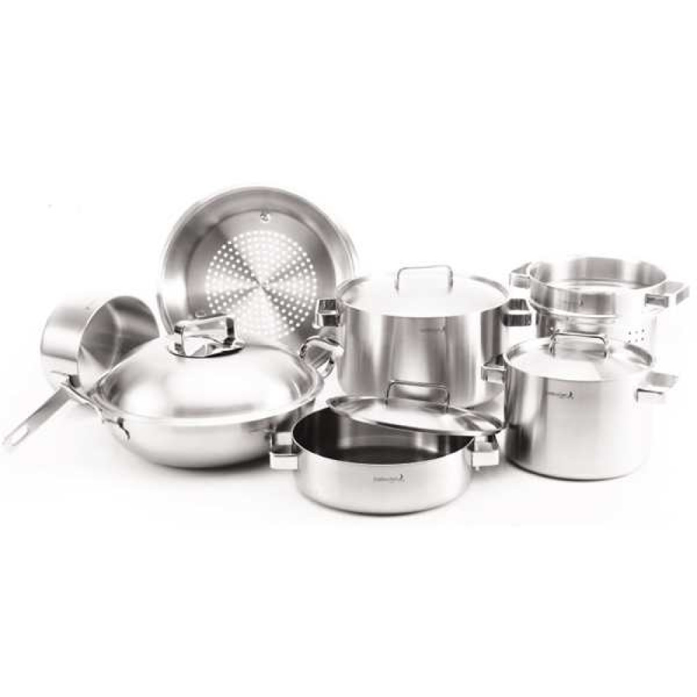 Bộ nồi Inox cao cấp 7 chiếc Edelkochen Plus xuất Hàn