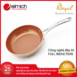 Chảo phủ sứ chống dính 26cm Full Induction Elmich Royal Deluxe Plus EL-1140