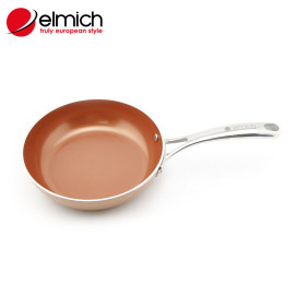 Chảo phủ sứ chống dính 24cm Full Induction Elmich Royal Deluxe Plus EL-1139