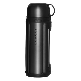 Bình Giữ Nhiệt Lock&Lock New Giant Vacuum Hot Tank 1.8L - LHC1427DG màu đen