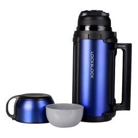 Bình Giữ Nhiệt Lock&Lock New Giant Vacuum Hot Tank 1.8L - LHC1427BL Màu Xanh
