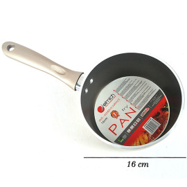 Nồi Bột Tráng Sứ Đáy Từ Elmich 16cm EL-5588 Màu Ghi