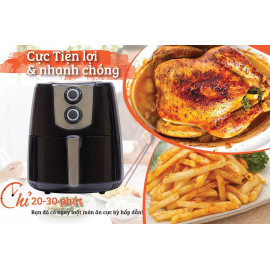 Nồi Chiên Không Dầu Galuz 3.2 Lít chính hãng, bảo hành 18 tháng