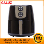 Nồi Chiên Không Dầu Galuz 3.2 Lít chính hãng, bảo hành 18 tháng