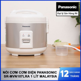 Nồi cơm điện Panasonic SR-MVN107LRA dung tích 1 Lít sản xuất tại Malaysia, bảo hành 12 tháng