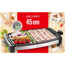 Vỉ nướng điện phủ đá hoa cương Lock&Lock EJG211BLK 1800W chính hãng