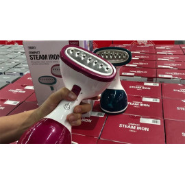 Bàn là hơi nước cầm tay Lock&Lock ENI241 màu hồng - Hàng chính hãng, bảo hành 12 tháng