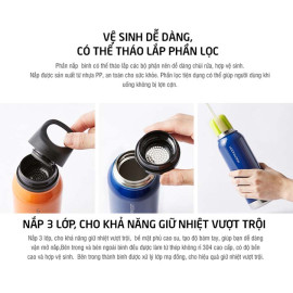 Bình Giữ Nhiệt Lock&Lock Loop Tumbler 530ml LHC4153P