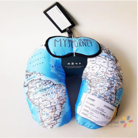 Bộ gối kê cổ và phụ kiện che mắt kèm thẻ hành lý Lock&lock LTZ857