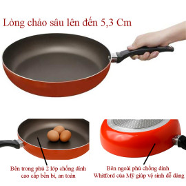 Chảo chống dính 30cm Smart Cook Teria SM-0392E dùng bếp từ