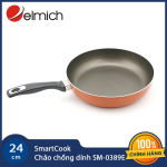 Chảo chống dính 24cm Smart Cook Teria SM-0389E dùng bếp từ
