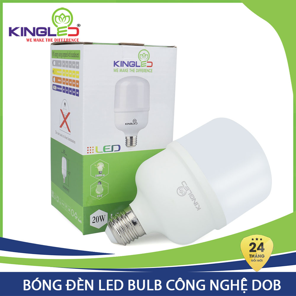 Đèn LED BULB Kingled 40W Tiết Kiệm Điện LB-40-T120
