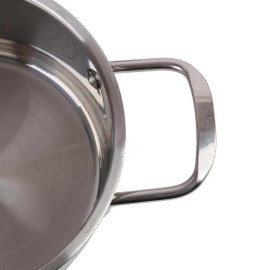 Nồi inox 5 đáy Sunhouse Mama 24cm nắp kính dùng bếp từ