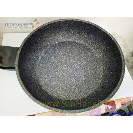 Chảo vân đá chống dính 20cm Cookqueen Hàn Quốc dùng bếp từ