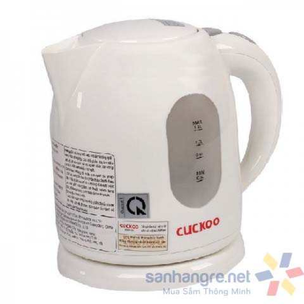 Ấm đun nước siêu tốc Cuckoo CK-121W 1.0 lít
