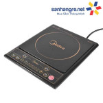 Bếp điện từ đơn Midea MI-SV19EH 1900W (Tặng kèm nồi lẩu Inox)