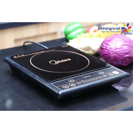 Bếp điện từ đơn Midea MI-SV19EH 1900W (Tặng kèm nồi lẩu Inox)