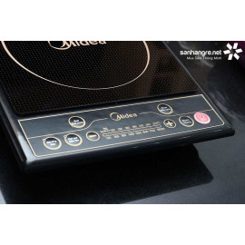 Bếp điện từ đơn Midea MI-SV19EH 1900W (Tặng kèm nồi lẩu Inox)