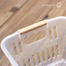 Rổ nhựa đựng đồ nhà bếp KM 2074 hàng Nhật