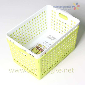 Rổ nhựa đựng đồ nhà bếp Niheshi 6194 hàng Nhật