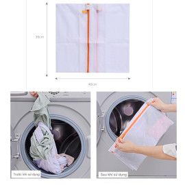 Túi giặt tất 36x40cm Niheshi 7023 hàng Nhật