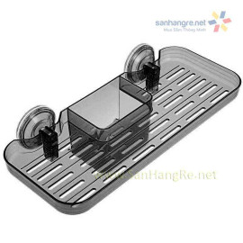Kệ để đồ hít tường đa năng Shunmei SM-1758 - Đen