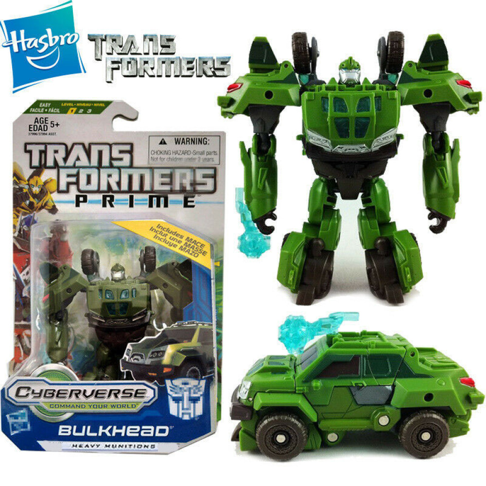 Đồ chơi Robot Transformers Prime Cyberverse Bulkhead - Heavy Munitions (Box)