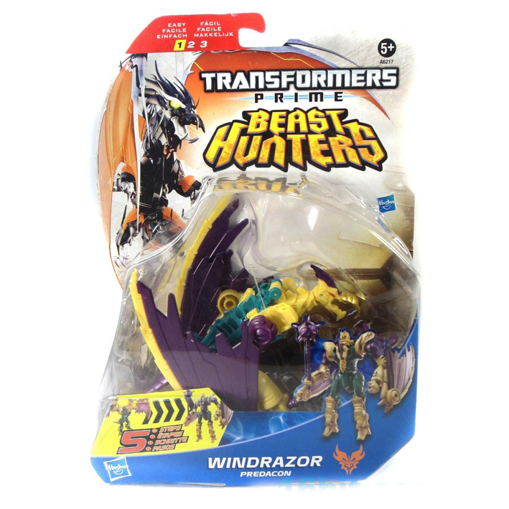 Đồ chơi Transformer - Robot biến hình Beast Hunters Windrazor Predacon (Box)