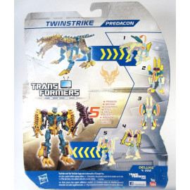 Đồ chơi Transformers Robot biến hình Beast Hunters Twinstrike Predacon (Box)