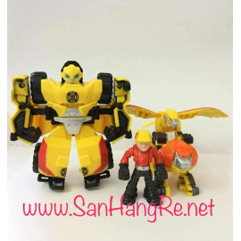 Robot Transformers Rescue Heroes biến hình 4 trong 1 - Bumblebee Rock